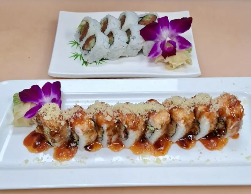 A dish from the Samurai To Go kitchen